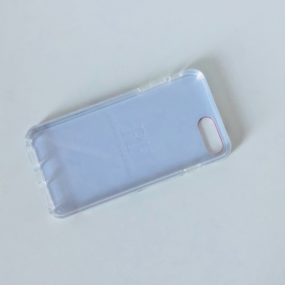 WHITE MARBLE - ROSÉ GOLD DETAILS PHONE CASE - Picture 6 of 8
